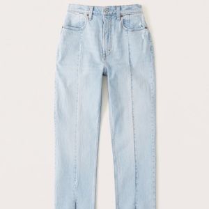 Curve love ultra high rise 90s straight jean